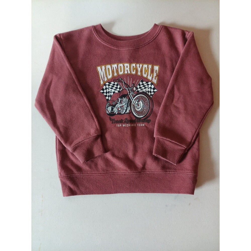 Toddler Boy Graphic Long Sleeve Fleece Sweatshirt from Garanimals 2T